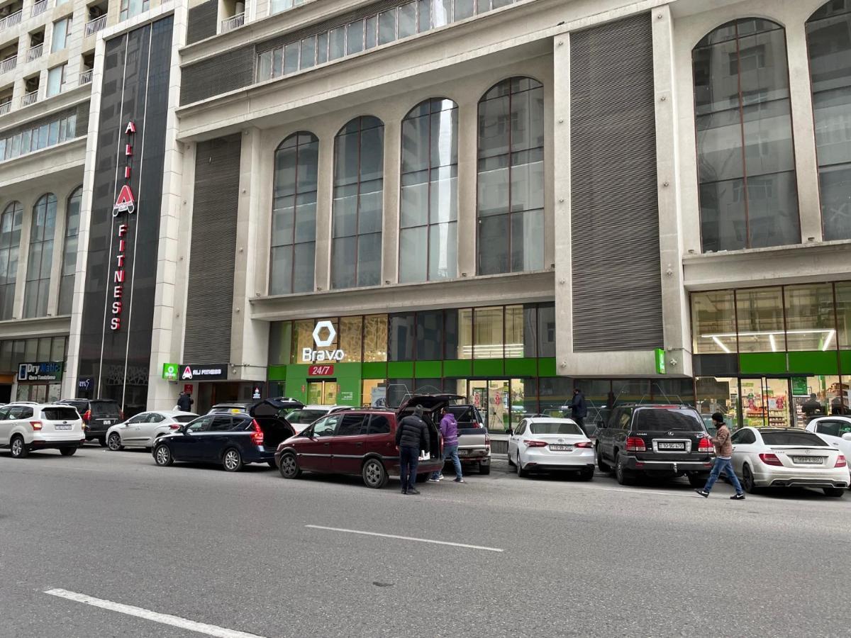 Appartamento Park Azure Luxury Baky Esterno foto