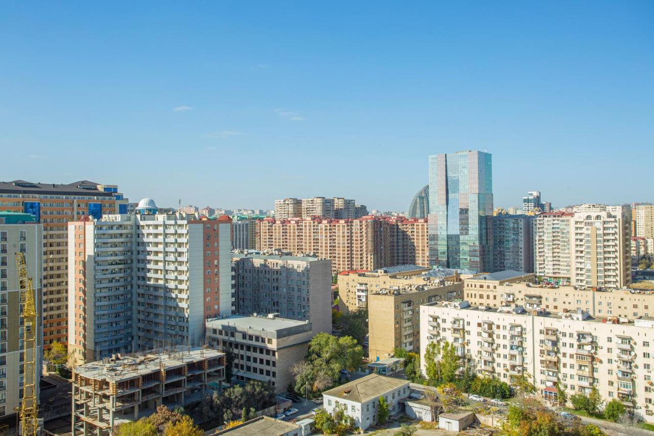 Appartamento Park Azure Luxury Baky Esterno foto