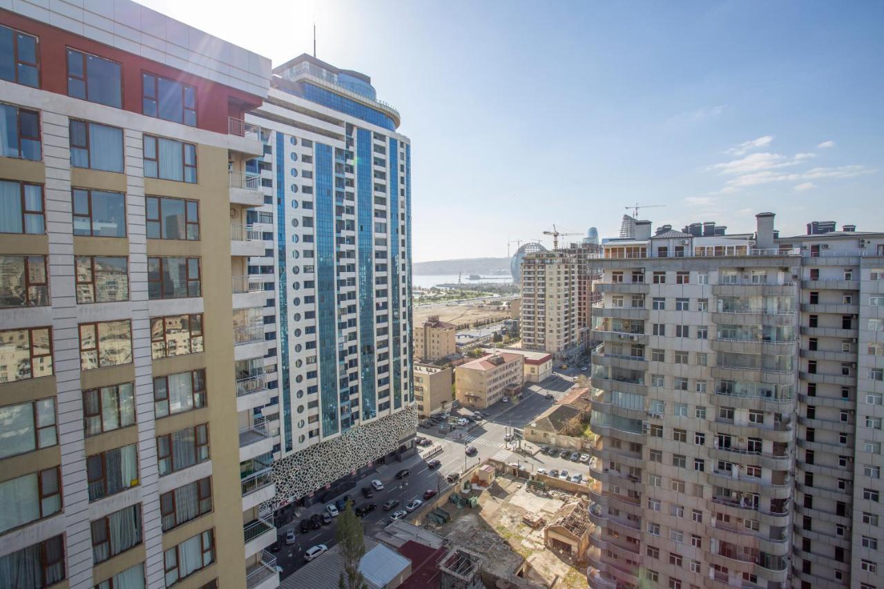 Appartamento Park Azure Luxury Baky Esterno foto